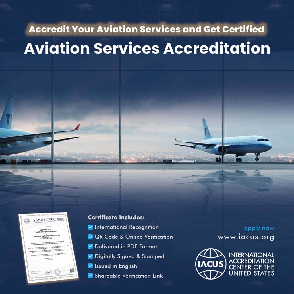 Aviation Services Accreditation and Certificate