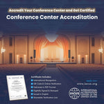 Conference Center Accreditation and Certificate