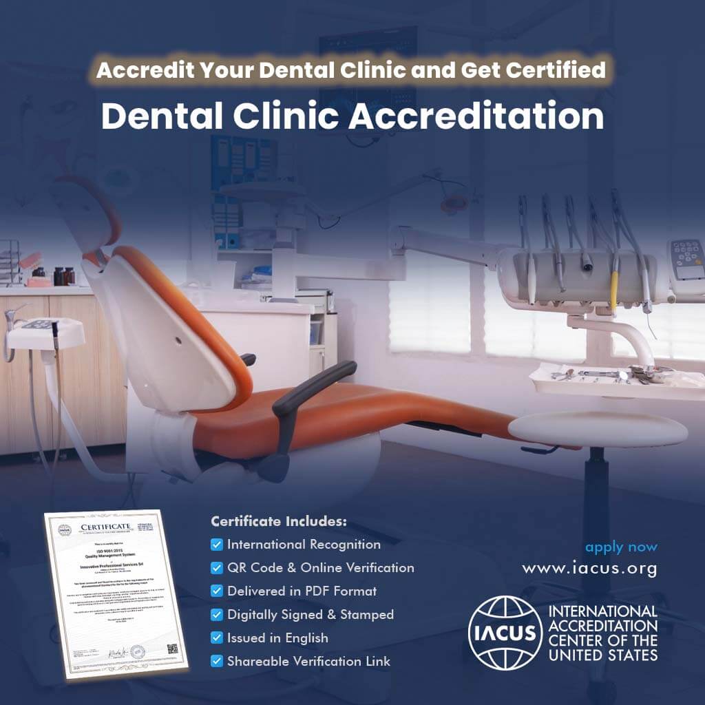 Dental Clinic Accreditation and Certificate