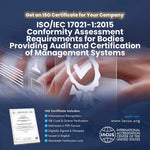 ISO/IEC 17021-1:2015 — Conformity Assessment — Requirements for Bodies Providing Audit and Certification of Management Systems