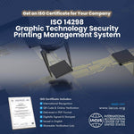 ISO 14298:2021 Graphic Technology Security Printing Management System Certification