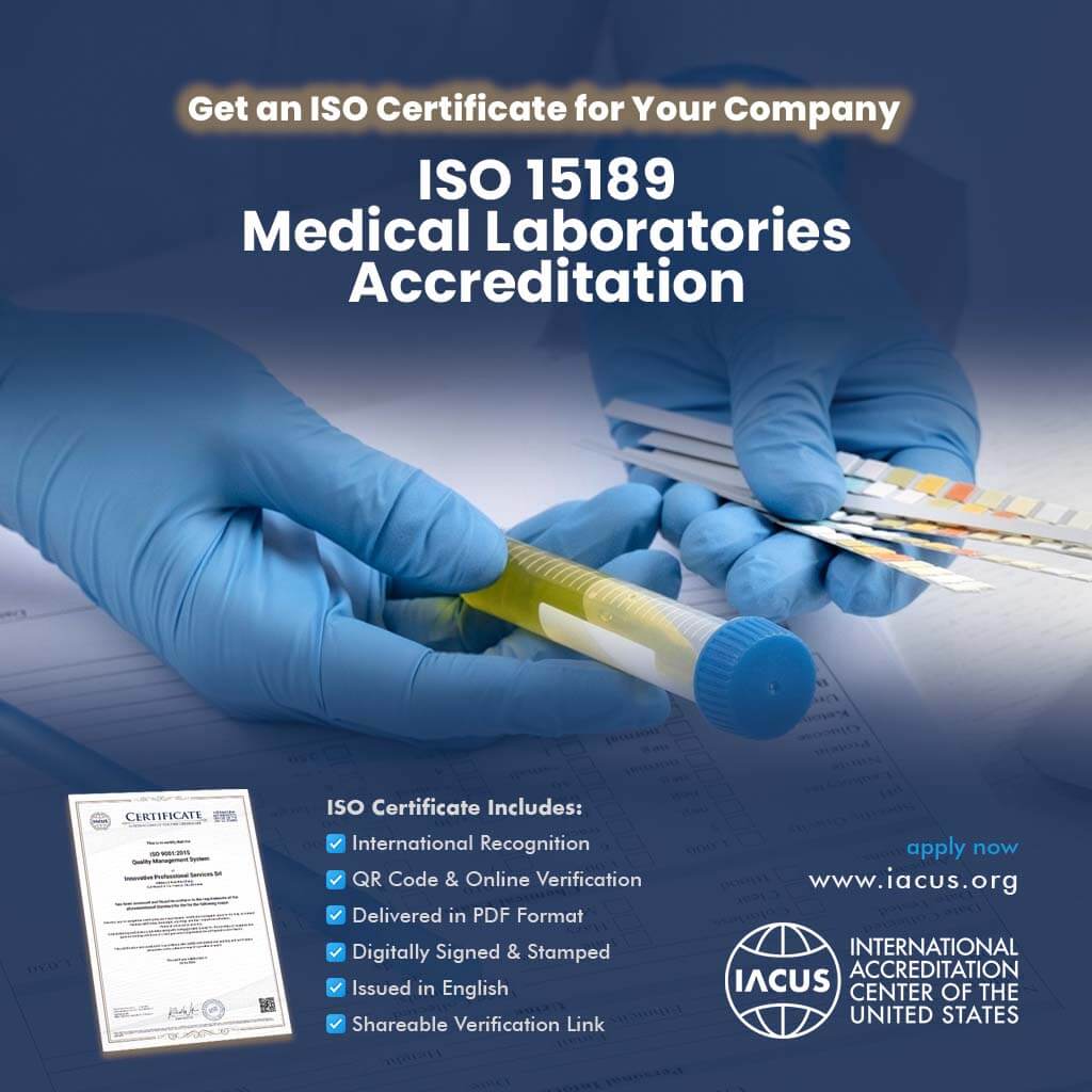 ISO 15189:2022 Medical Laboratories Accreditation Certification