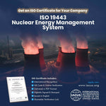 ISO 19443:2018 Nuclear Energy Management System Certification