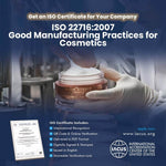 ISO 22716:2007 Good Manufacturing Practices for Cosmetics Certification