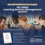ISO 29993:2017 Learning Services Management System Certification