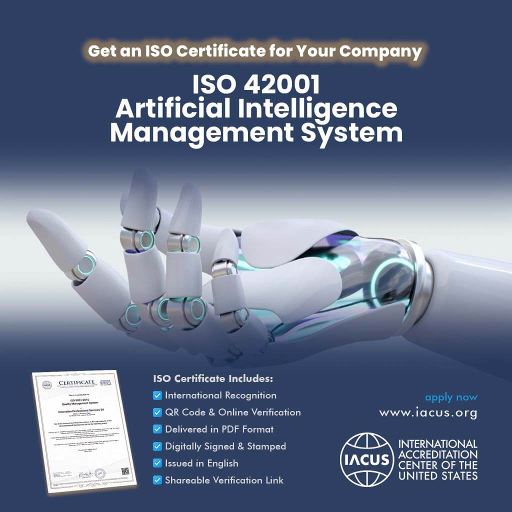 ISO 42001:2023 Artificial Intelligence Management System Certification