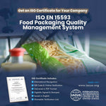 ISO EN 15593:2001 Food Packaging Quality Management System Certification