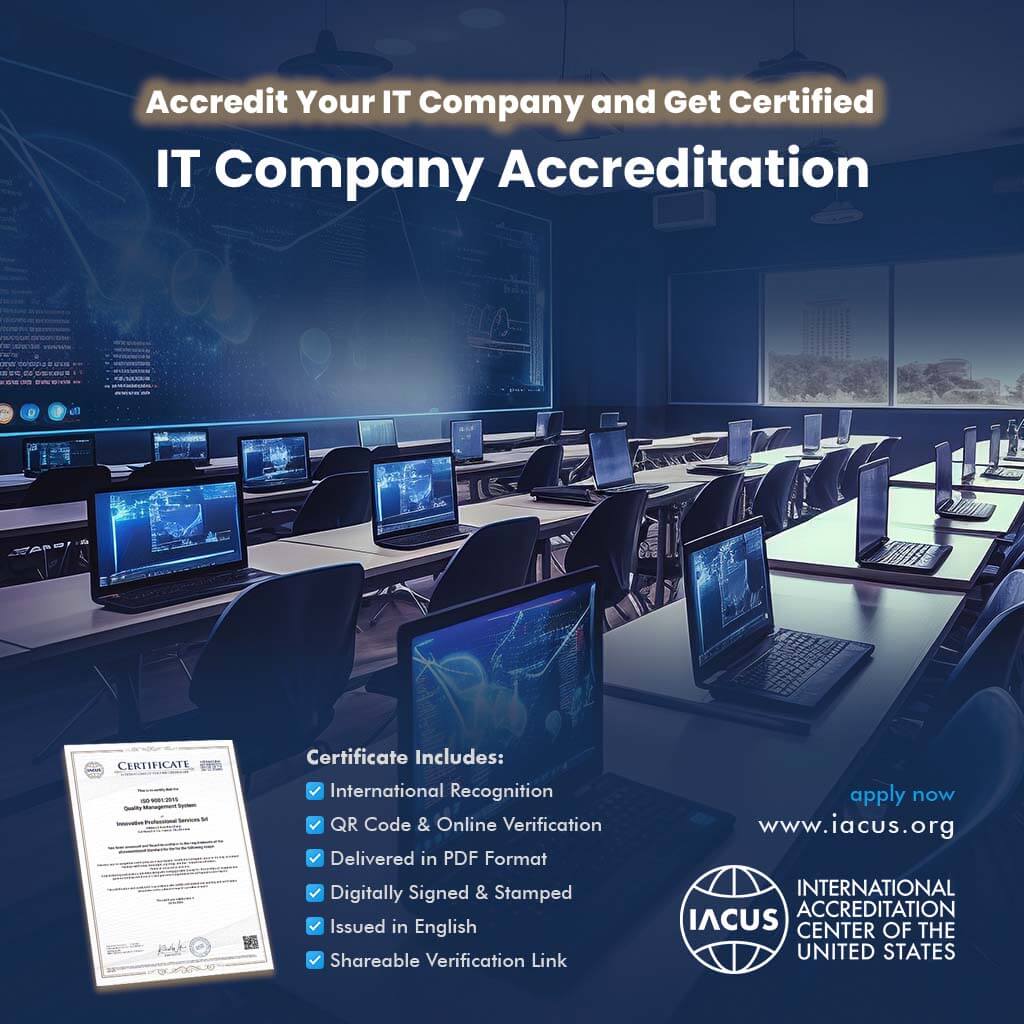 IT Company Accreditation and Certificate