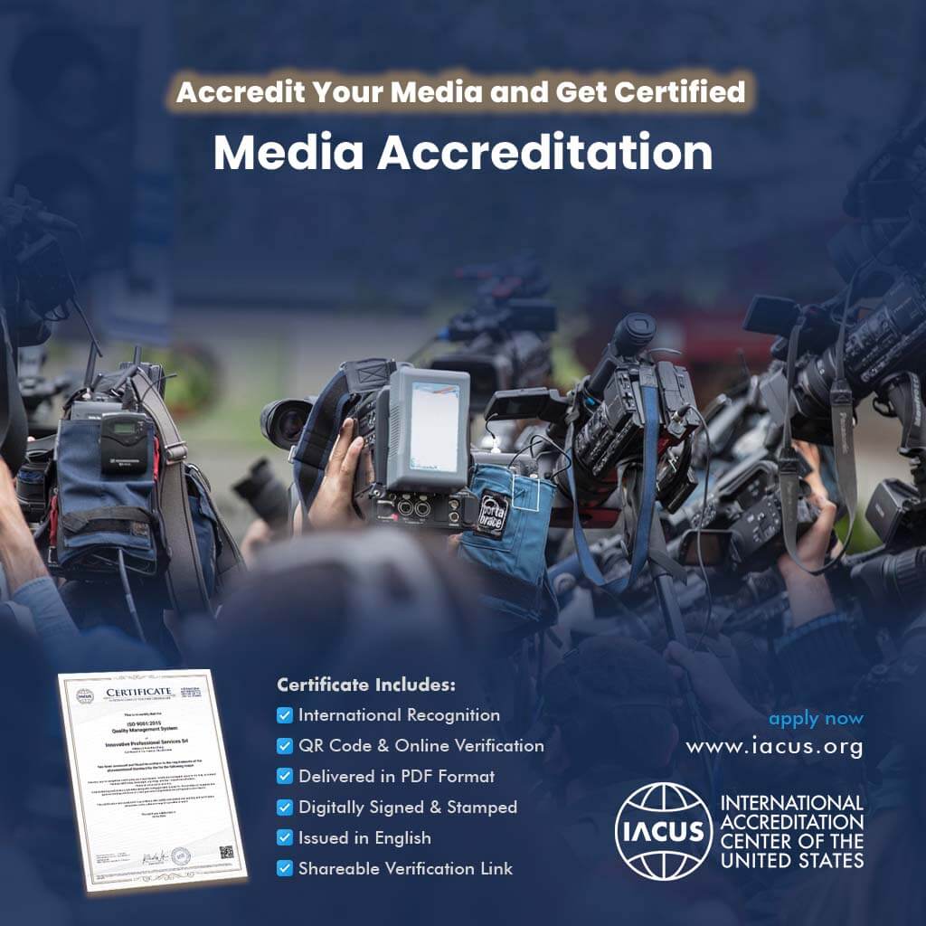 Media Accreditation and Certificate