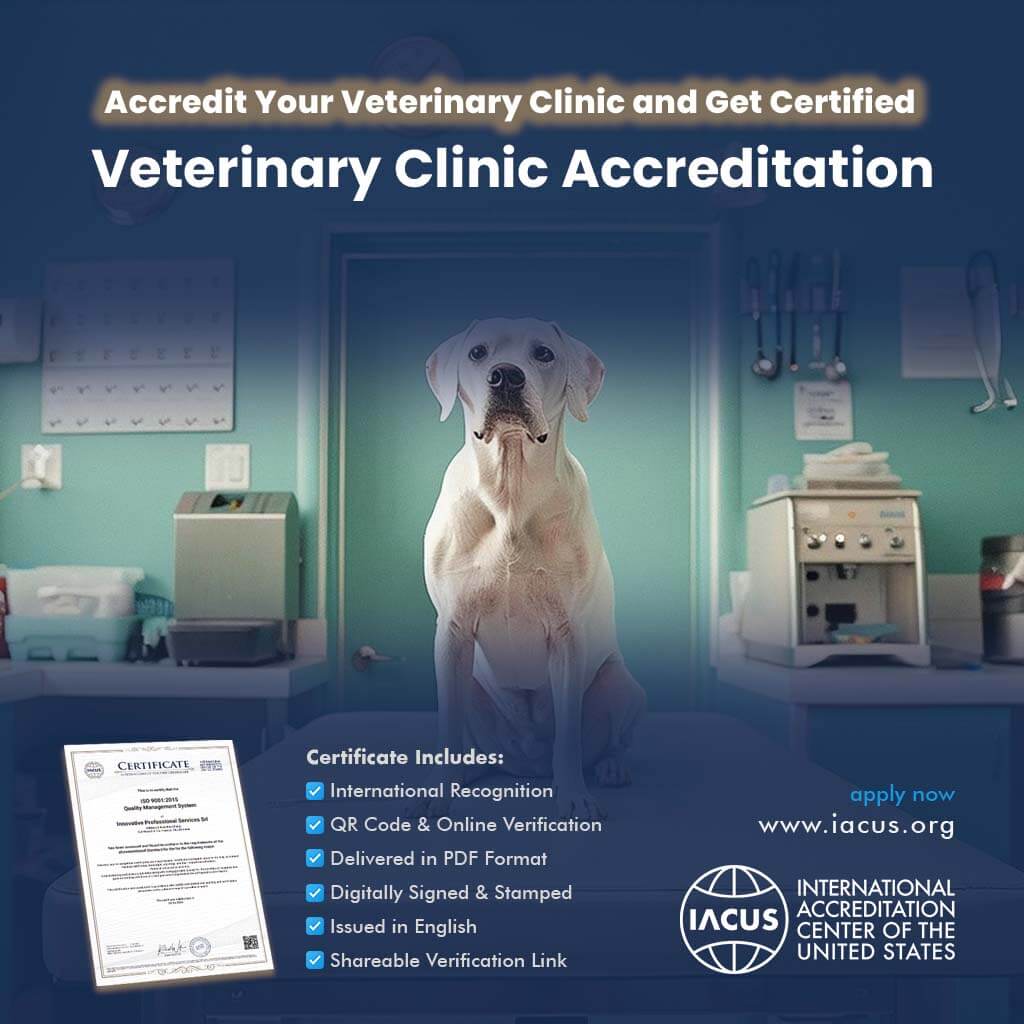 Veterinary Clinic Accreditation and Certificate