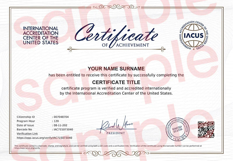 Academy Accreditation for Issuing Course Certificates